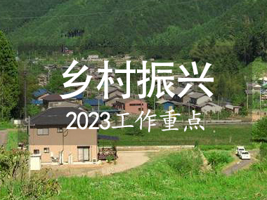 2023年水利鄉村振興工作要點